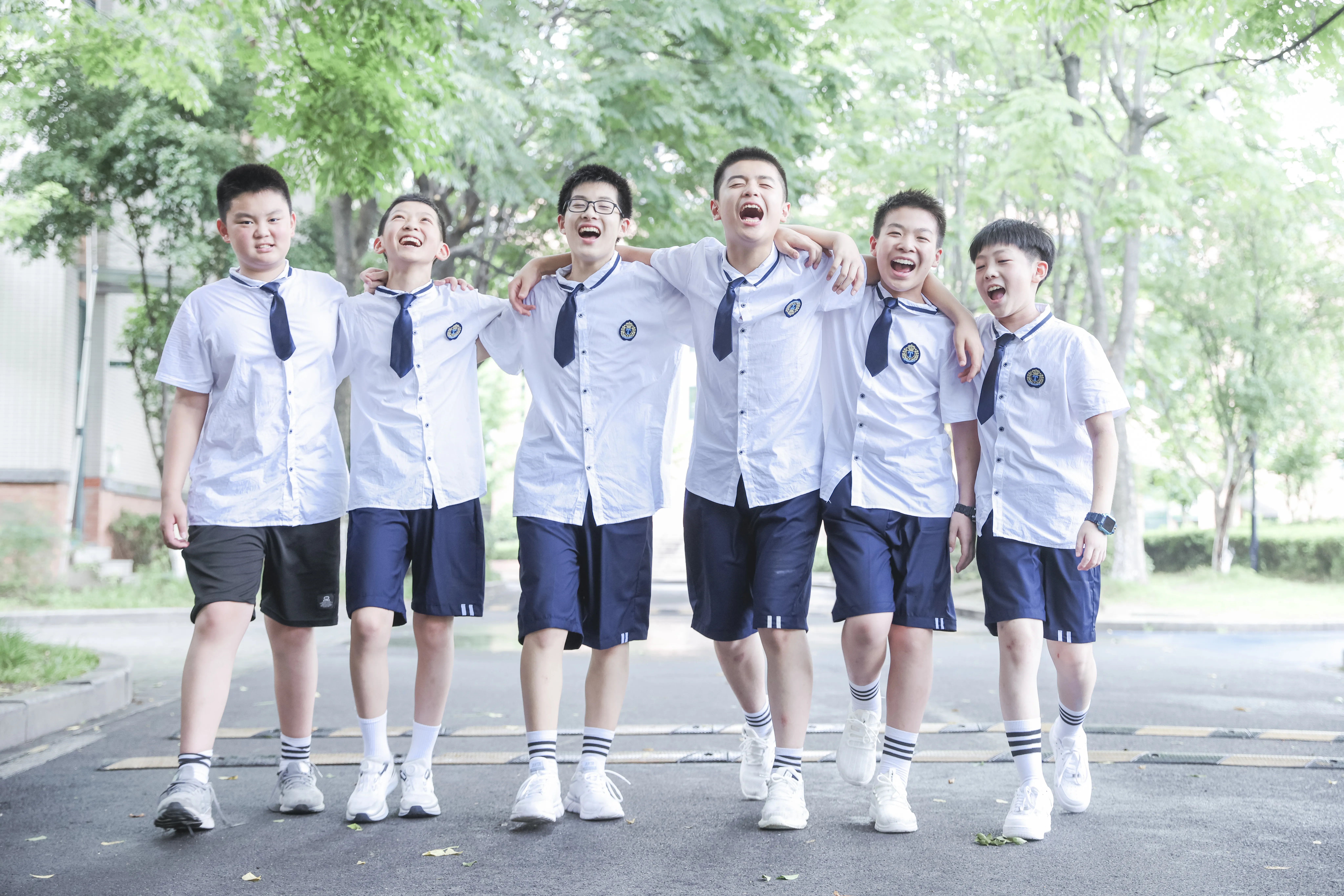 温馨的班级合影